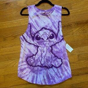Disney Stitch Tank, Purple, Small